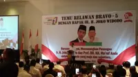 Jokowi berpidato di Rakernas Bravo-5 (Merdeka.com/M Genantan Saputra)