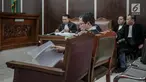 Terdakwa kasus dugaan penghilangan barang bukti pengaturan skor, Joko Driyono menjalani sidang lanjutan di Pengadilan Negeri Jakarta Selatan, Kamis (4/7/2019). Sidang tersebut beragendakan mendengar pembacaan nota pembelaan (pledoi) terdakwa. (Liputan6.com/Faizal Fanani)
