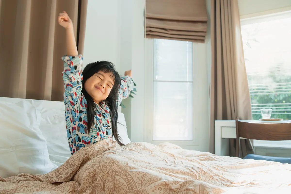 anak bangun tidur