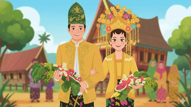 Pakaian Adat Kalimantan Selatan untuk Pernikahan
