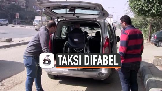 VIDEO: Taksi Ramah Difabel Beroperasi di Kairo