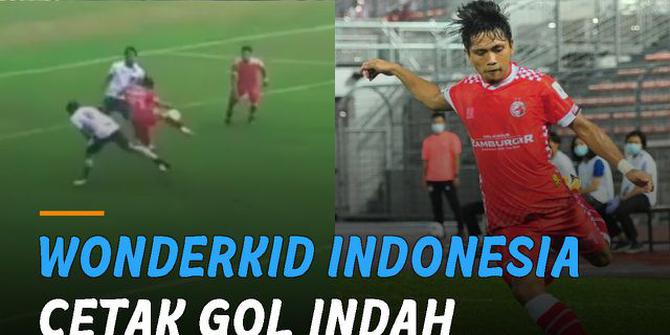 VIDEO: Wonderkid Indonesia Cetak Gol Indah di Liga Malaysia