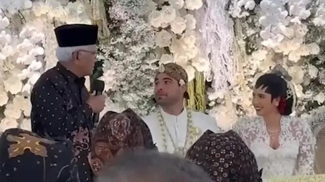 Pernikahan Nadine Kaiser, putri Susi Pudjiastuti (YouTube/KompasTV)