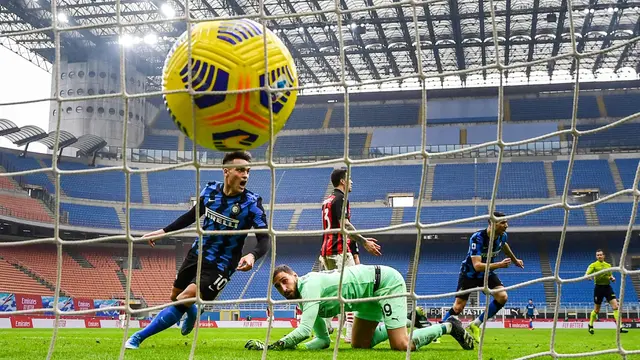 FOTO: Lautaro Martinez dan Romelu Lukaku, Ujung Tombak Inter Milan yang Siap Persembahkan Scudetto Musim Ini