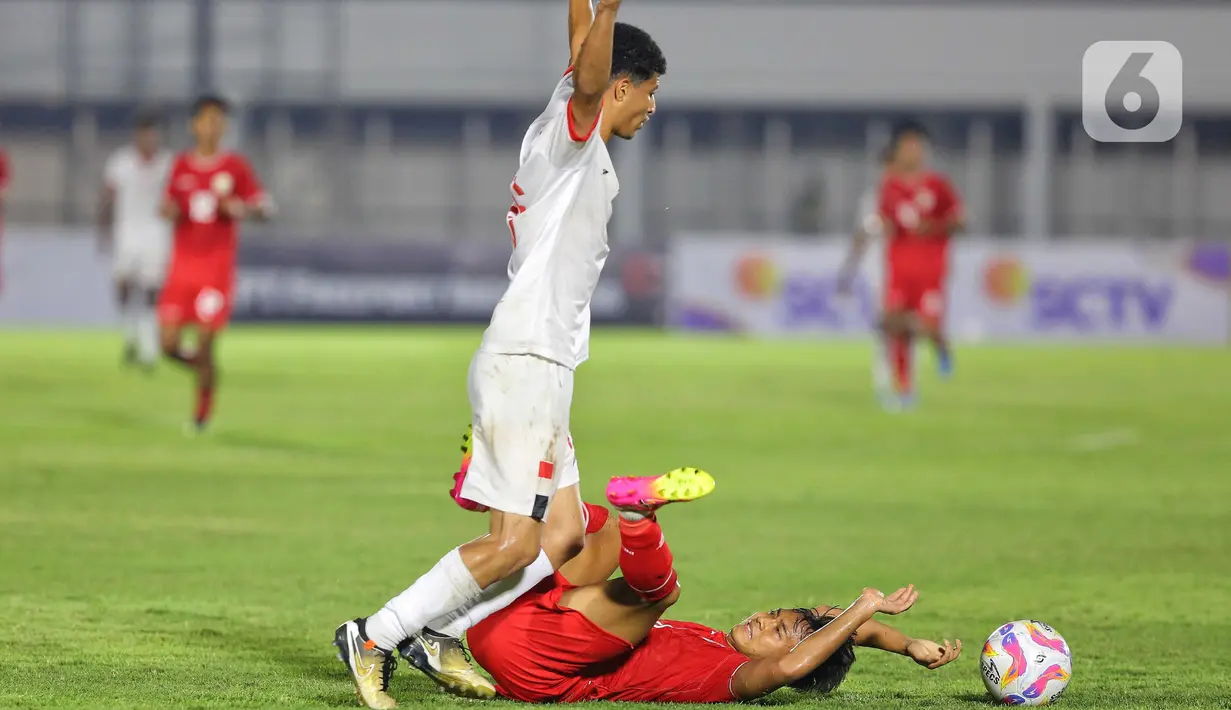 Hasil imbang melawan Yaman mengantar timnas Indonesia U-20 lolos ke babak utama Piala Asia U-20 2025. (Liputan6.com/Angga Yuniar)