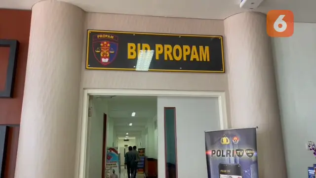 Ruang Propam Polda Sulteng