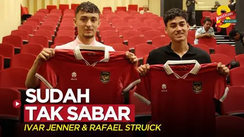 VIDEO: Rafael Struick dan Ivar Jenner Tak Sabar Bela Timnas Indonesia untuk Hadapi Argentina di SUGBK!