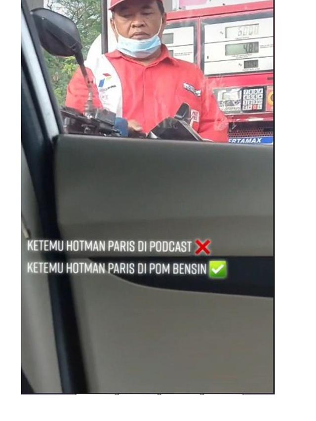 Video Petugas SPBU Miliki Wajah Mirip Hotman Paris Viral, Jadi Sorotan Netizen