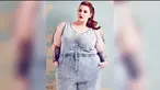 Inilah dia Tess Holliday, model dengan tubuh tergemuk di dunia. Holliday menjadi model pertama yang dikontrak oleh agensi dengan berat badan sekitar 113 kilogram.