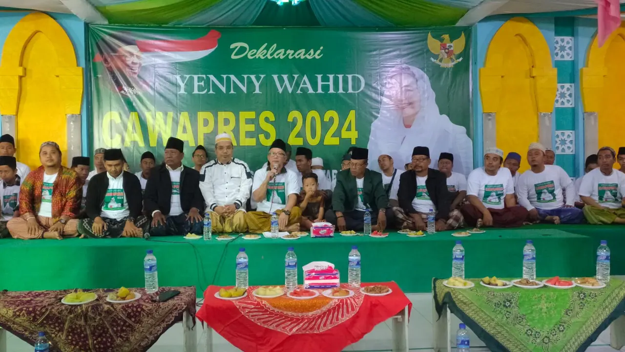 Aliansi Nahdliyyin-Santri Nusantara mendukung Yenny Wahid sebagai bakal calon wakil presiden (cawapres) pada Pemilihan Presiden atau Pilpres 2024 mendatang.