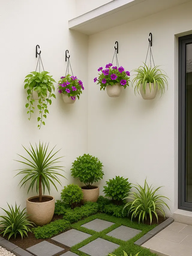 Desain Taman Sudut Rumah Minimalis