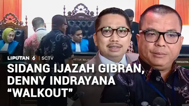 Gugatan Ijazah Gibran Dicabut, Tim Kuasa Hukum Penggugat "Walk Out"