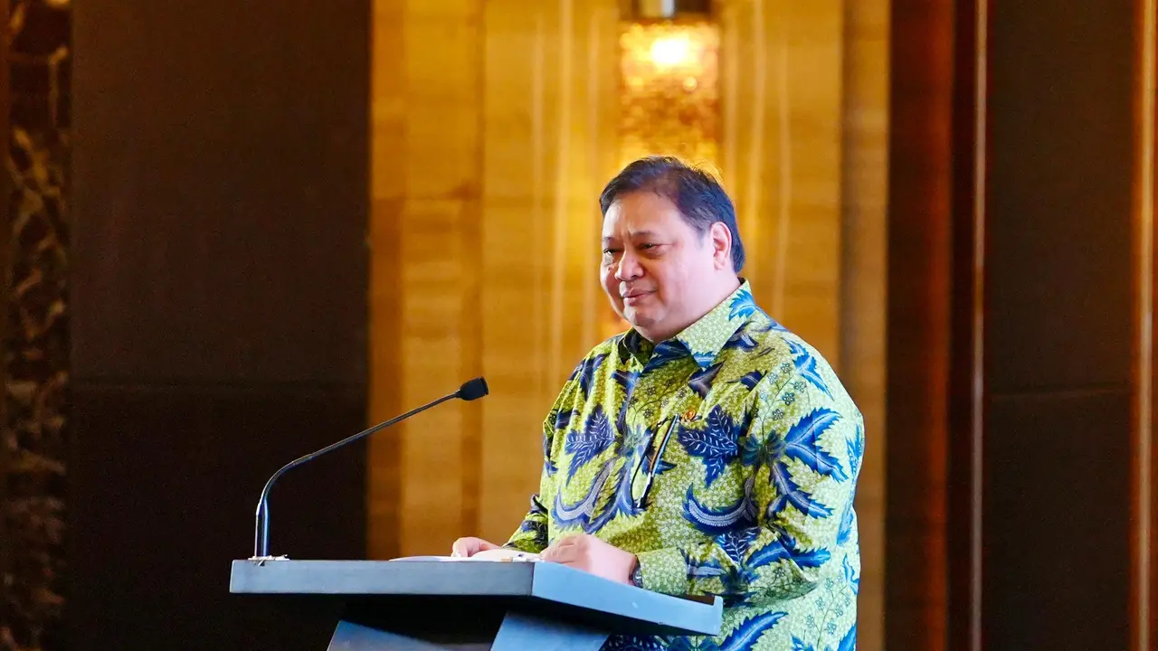 Menteri Koordinator Bidang Perekonomian Airlangga Hartarto