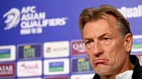 Pelatih Timnas Arab Saudi,&nbsp;Herve Renard. (AFP/David Gray)
