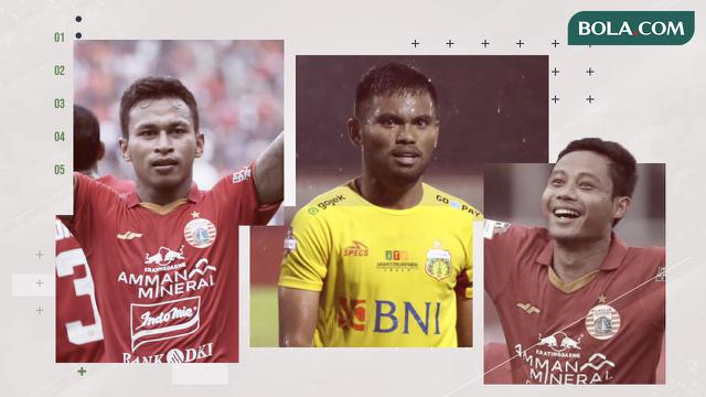 Osvaldo Haay, Saddil Ramdani dan Evan Dimas