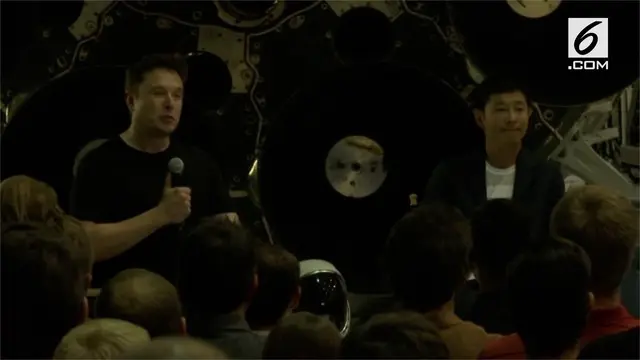 VIDEO: Ini Penumpang Pertama Tur Privat SpaceX ke Bulan