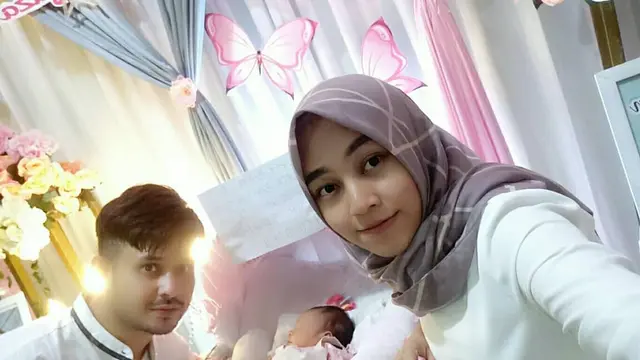 6 Potret Gemas Baby Qhaira, Putri Meidian Maladi 'Suara Hati Istri'