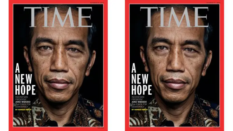 Jokowi 'A New Hope' Jadi Sampul Majalah TIME