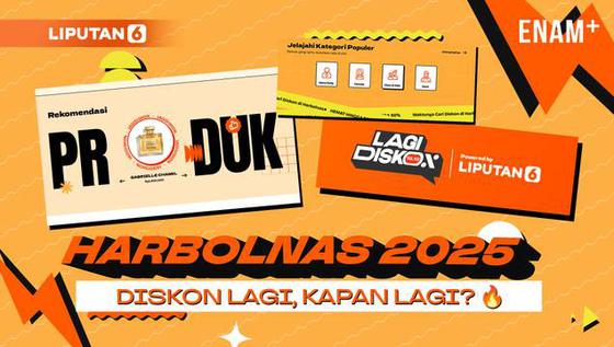 Harbolnas 2025: LagiDiskon Liputan6 Siapkan Great Deals!