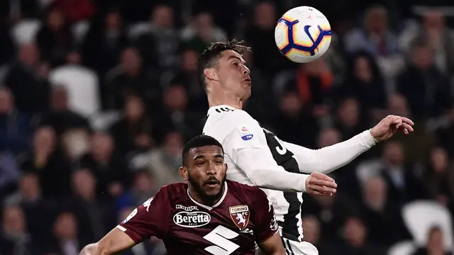 FOTO: Cristiano Ronaldo Selamatkan Juventus dari Kekalahan atas Torino