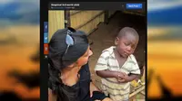 Di Balik Lirikan 'Skeptis' Bocah Afrika yang Mendunia