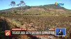 Menghadapi dampak suhu dingin yang ekstrem, ratusan petani di lereng Gunung Dieng, Banjarnegara, Jawa Tengah kini harus bekerja ekstra keras mengatasi kekeringan.