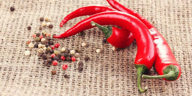 Kandungan Capsaicin dalam cabe dapat membuat umur panjang / Copyright Shutterstock