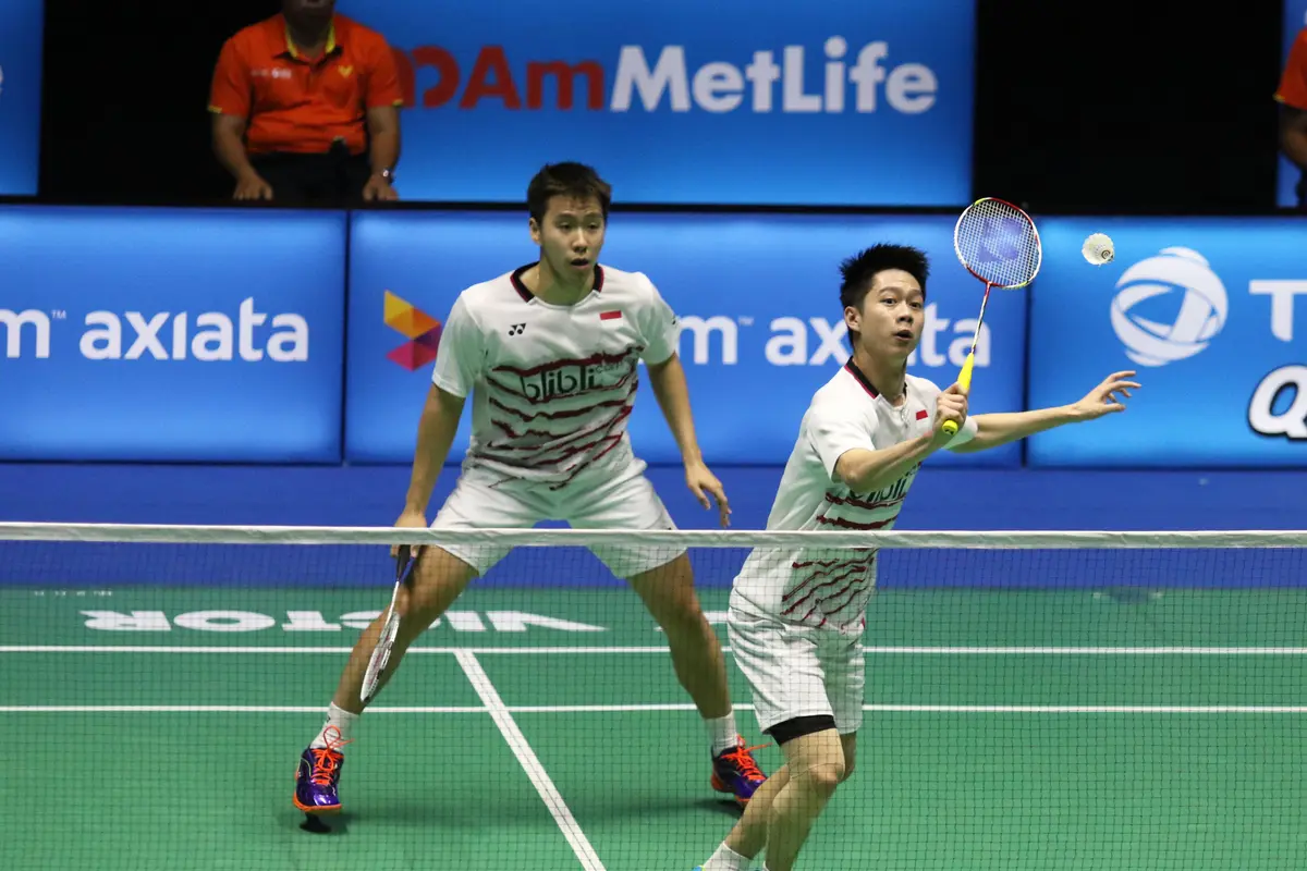 Kevin Sanjaya/Marcus Fernaldi Gideon, Indonesia Terbuka Super Series 2017
