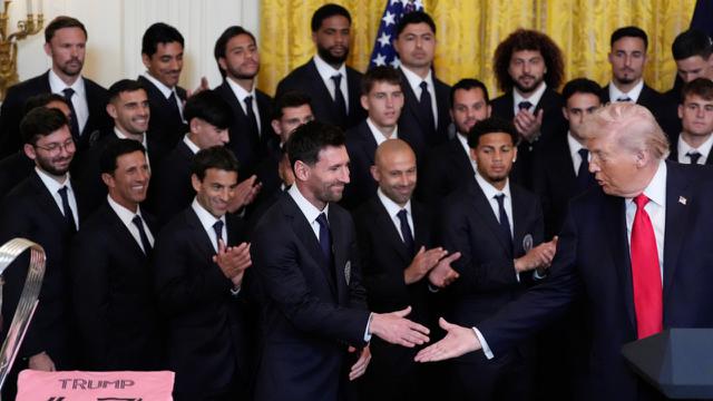 Lionel Messi, Donald Trump