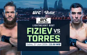 Nonton Live UFC Fight Night: Duel Penentu Masa Depan Lightweight di Vidio