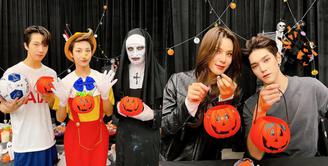SM Entertainment menggelar pesta kostum untuk Halloween tahun ini. Acara bertajuk SMTOWN Wonderland ini diramaikan para artisnya, termasuk NCT. (Instagram @nct)