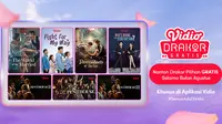 Nonton deretan drama Korea gratis di Vidio selama bulan Agustus 2021. (Dok. Vidio)