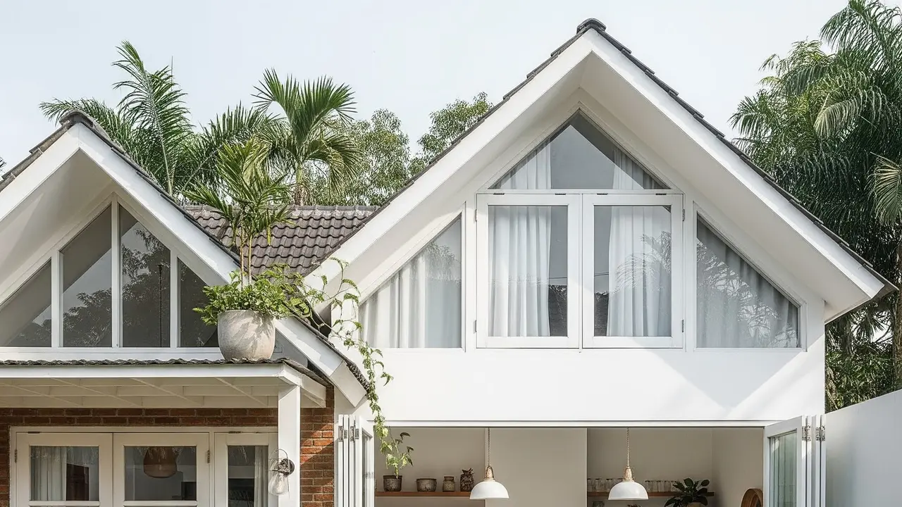 9 Model Rumah Gaya Skandinavia dengan Dapur Terbuka, Estetik Minimalis