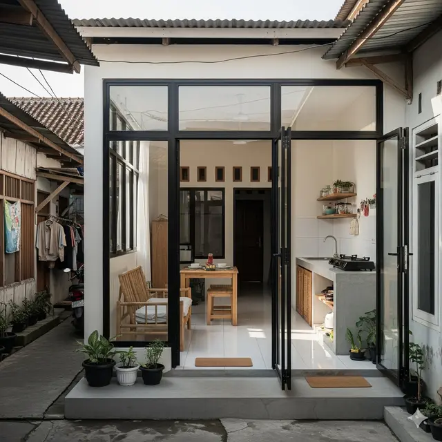 Rumah dengan Konsep ‘Ruang Tamu Terbuka’
