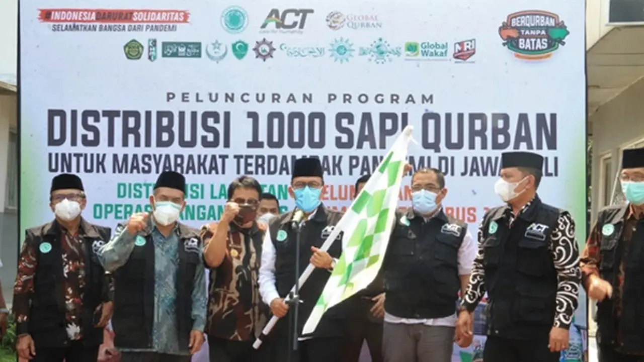 ACT Salurkan 1000 Hewan Kurban di Jawa dan Bali