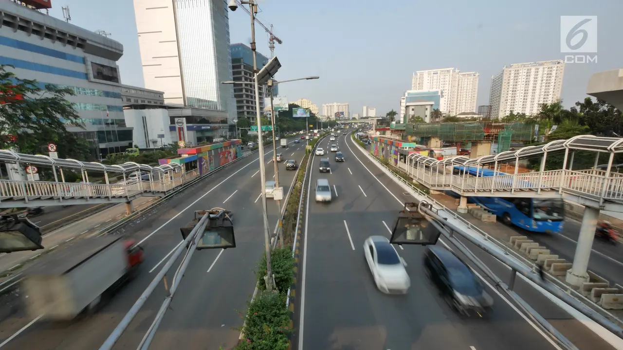 Jelang Lebaran, Ruas Tol Ibu Kota Ramai Lancar