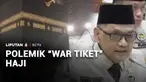 Di tengah persiapan pelaksanaan haji 2026, Menteri Haji dan Umrah, Mochamad Irfan Yusuf, memutuskan untuk tidak menggunakan istilah "war tiket" lagi setelah menuai sorotan. Irfan juga mengaku kegaduhan soal "war tiket" adalah tanggung jawabnya.