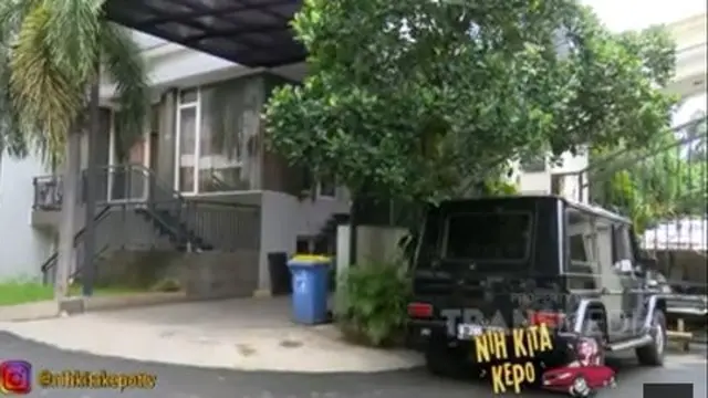 Billy Syahputra di Rumah Olga