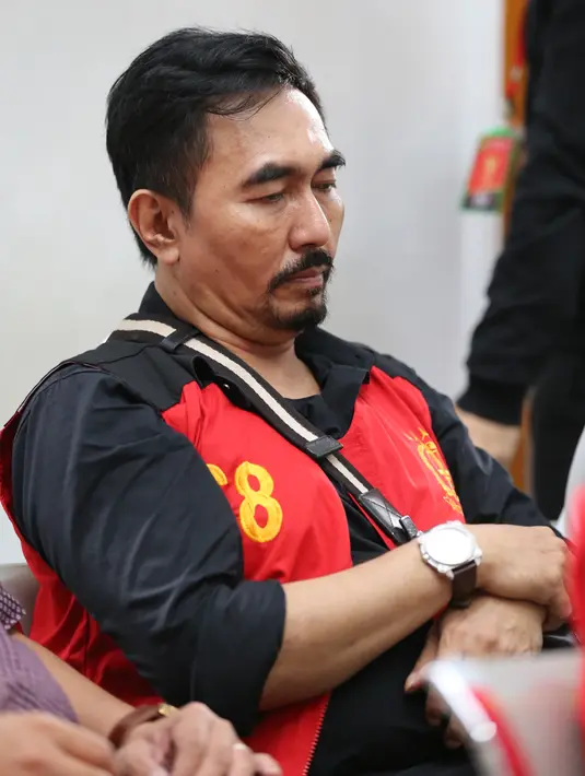 Sebelumnya di Mataram, Mantan Ketua Persatuan Artis Film Indonesia (PARFI) sudah divonis delapan tahun penjara Pengadilan Negeri NTB atas perkara kepemilikan narkoba. (Adrian Putra/Bintang.com)