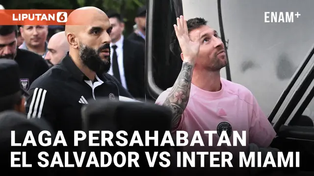 Lionel Messi dapat Sambutan Meriah di Ibu Kota El Salvador Jelang Laga Persahabatan Lawan Inter Miami