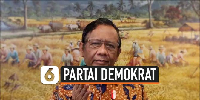 VIDEO: Ini Pernyataan Mahfud Md soal KLB Partai Demokrat di Sumut
