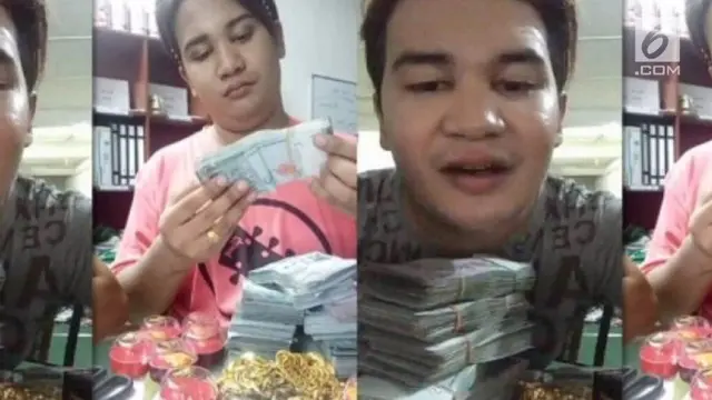 Karena gemar pamer uang saat live facebook, akhirnya seorang pria ditembak perampok.