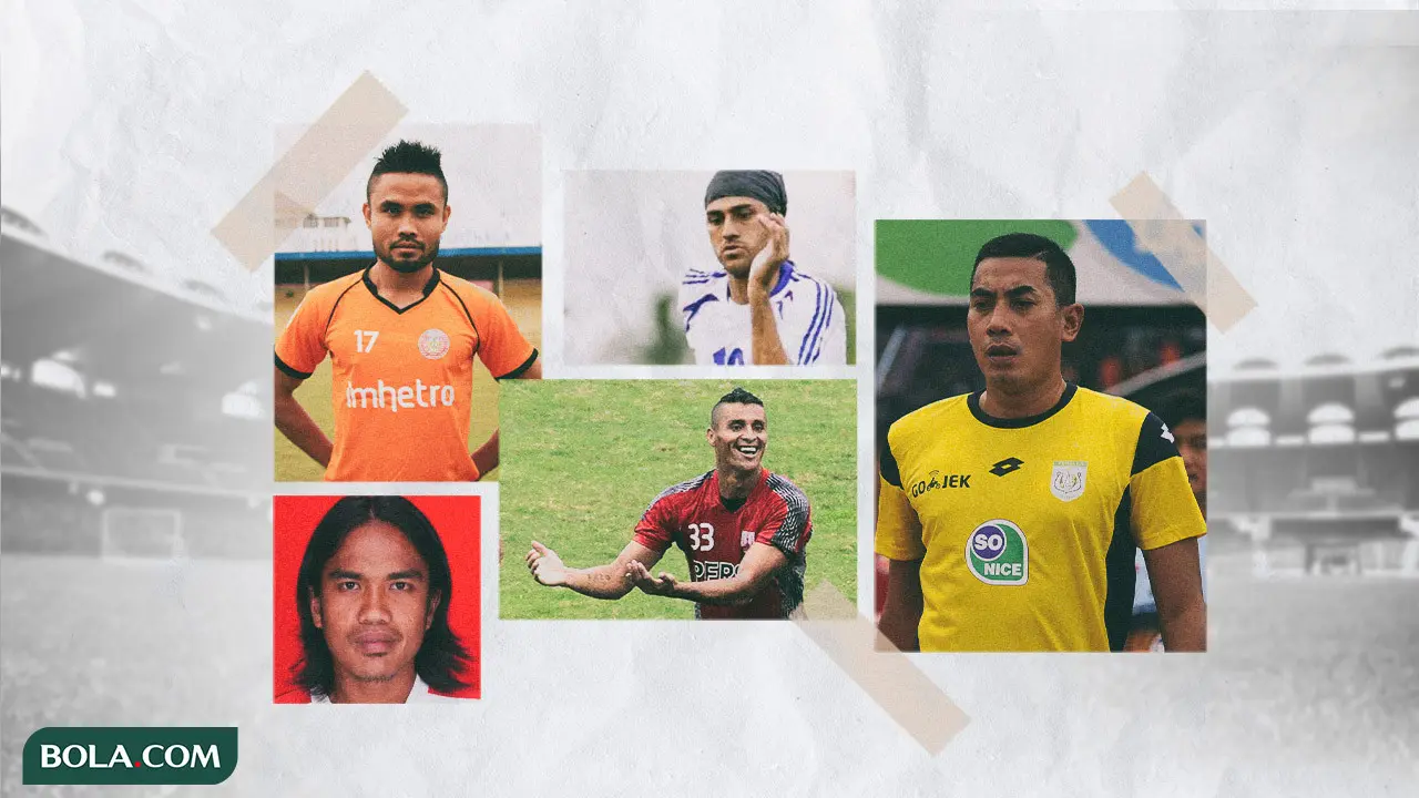 Kolase - Mantan Pemain Sepak Bola