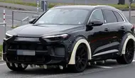 Tertangkap Kamera, Prototipe Porsche Macan Bensin Pakai Bodi Bak Dinosaurus