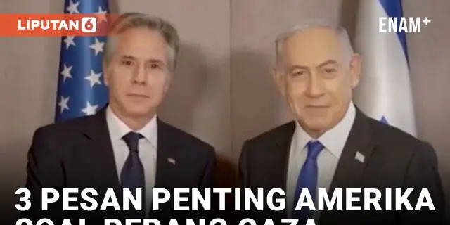 VIDEO: Amerika Sampaikan 3 Pesan Penting untuk Hamas dan Israel