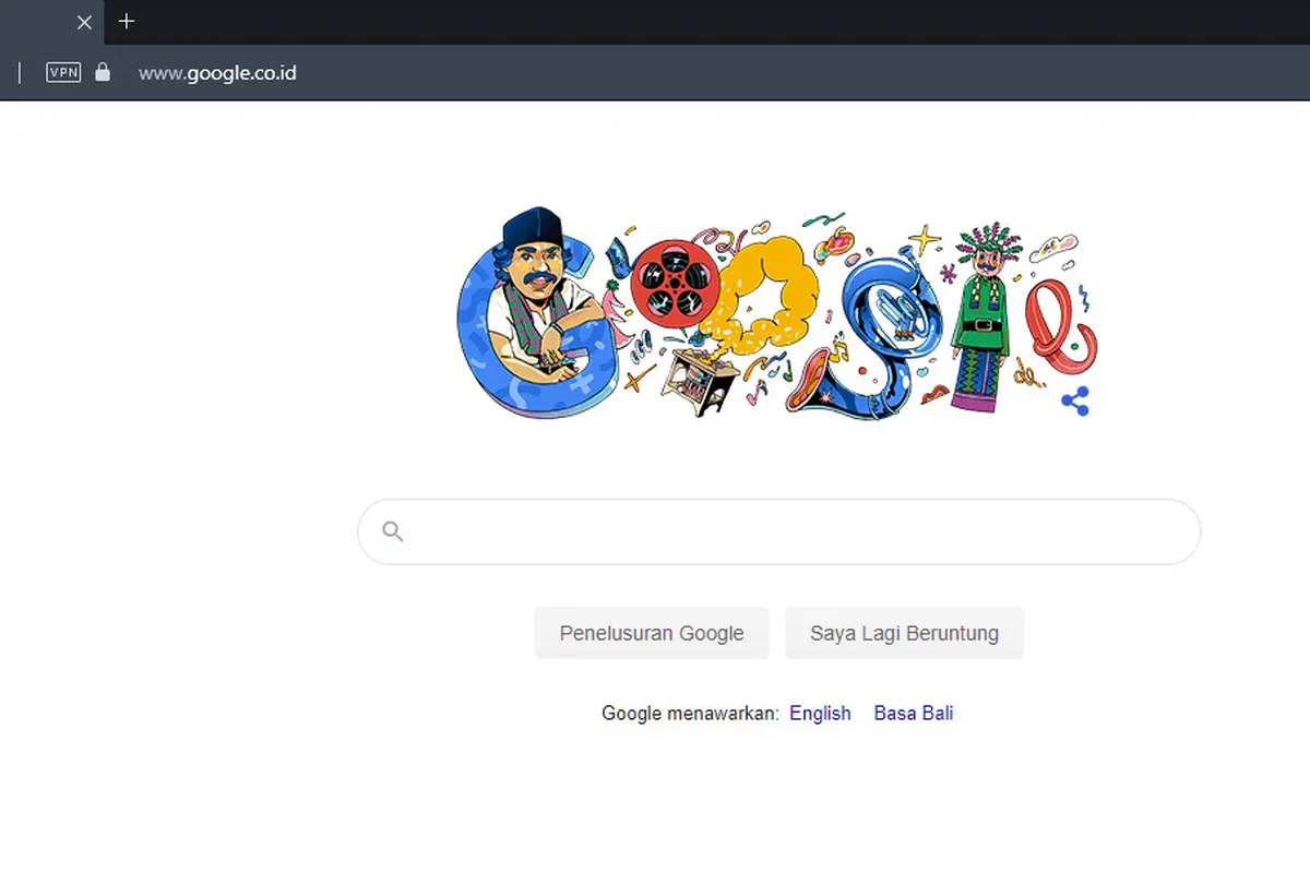 Benyamin Sueb Jadi Google Doodle Hari Ini, Selasa (22/9/2020)