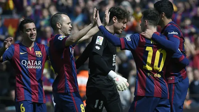 Lumat Vallecano, Barcelona Kudeta Posisi Madrid