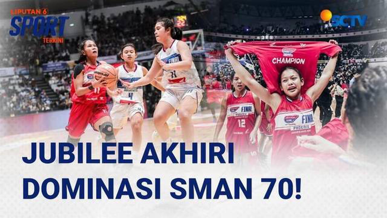 Jubilee Akhirnya Raih Gelar Juara DBL Jakarta 2025 Usai Kalahkan SMAN 70 | Liputan 6