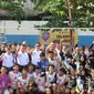 turnamen Bola Voli Kapolres Cup U-20 di Pemalang. (Foto: Liputan6.com/Humas Polres Pemalang)
