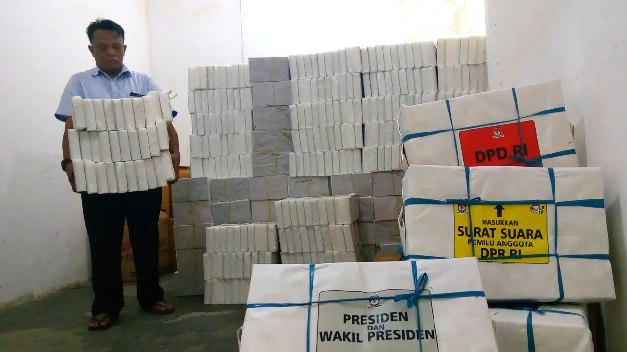 Gudang Logistik KPU Kota Malang
